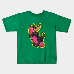 Happy Pup 2 Kids T-Shirt